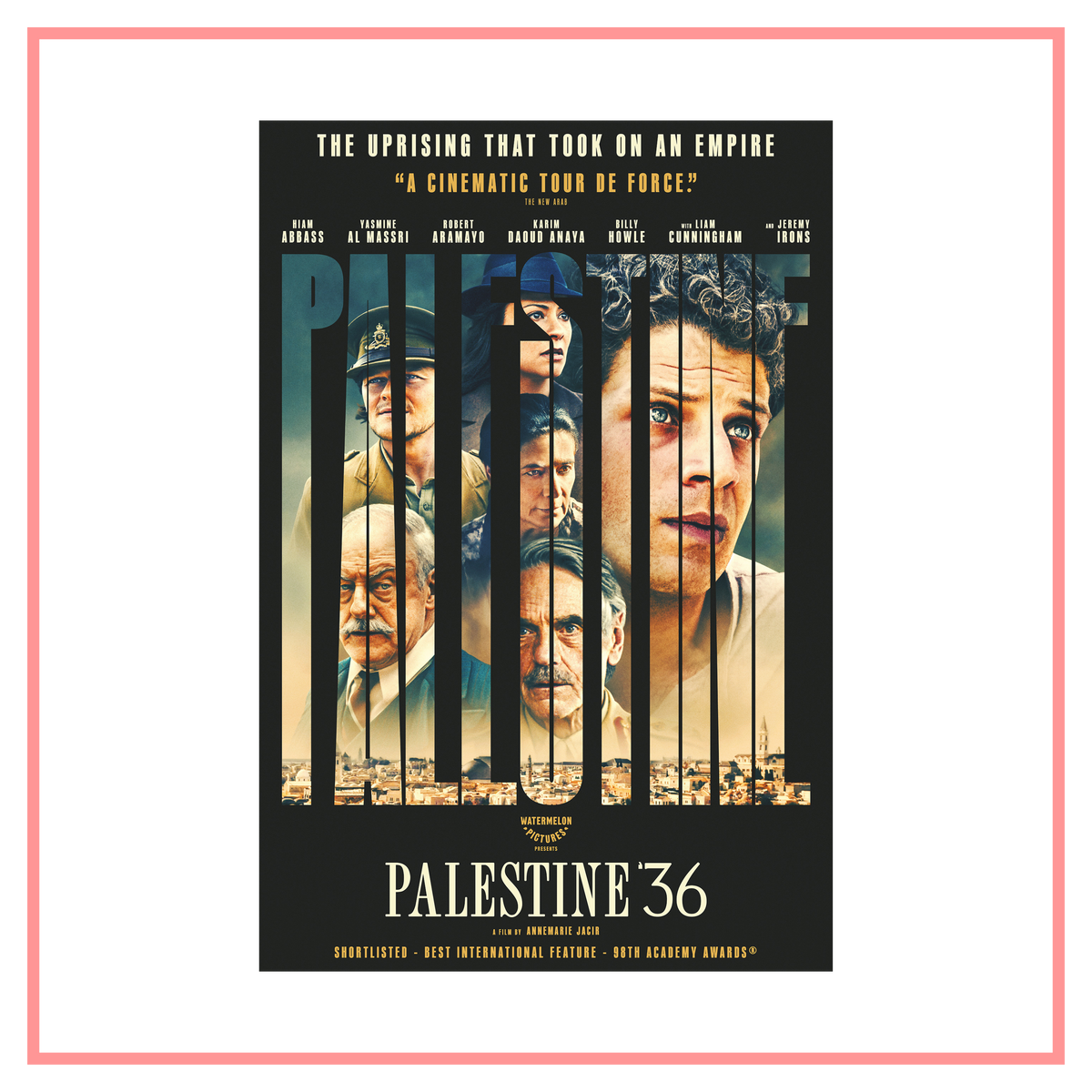 Palestine '36 Theatrical Poster