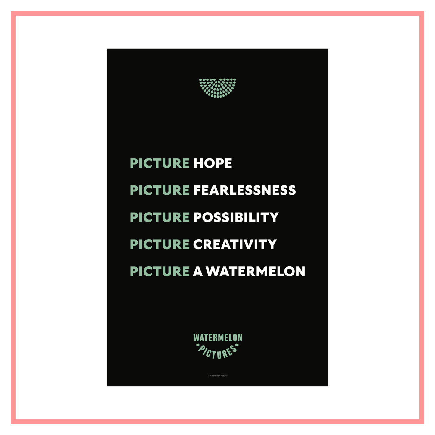 Picture Motif Mini Poster