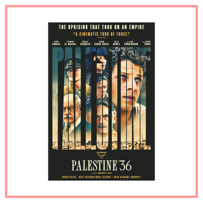 Palestine '36 Theatrical Poster