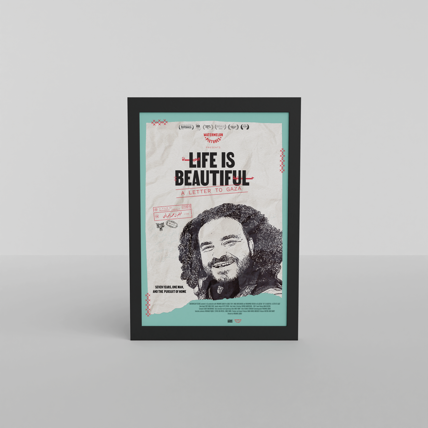 Life is Beautiful: A Letter to Gaza - Official Movie Poster