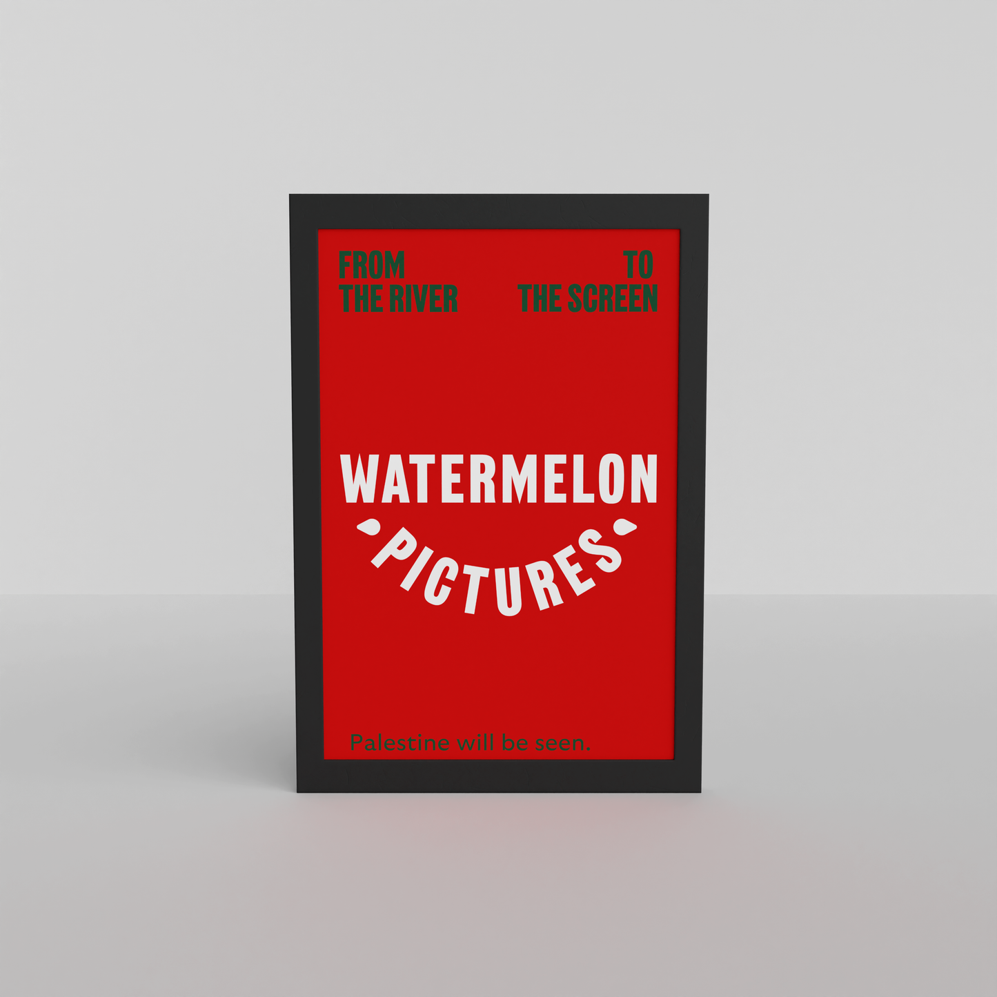 Watermelon Pictures Logo Poster